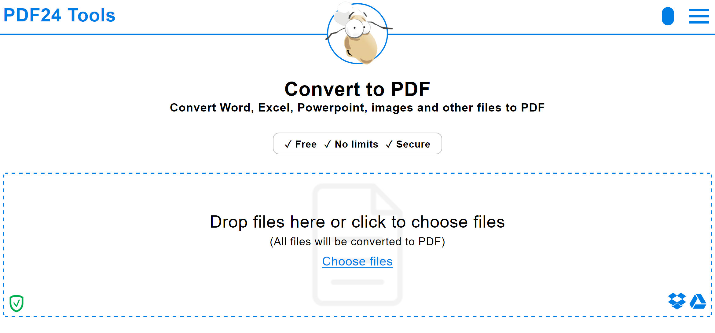 convert pdf to word pdf24